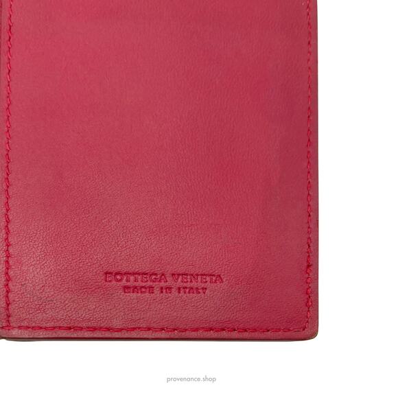🔴 Bottega Veneta Pocket Organizer Wallet - Raspberry - Picture 6 of 7